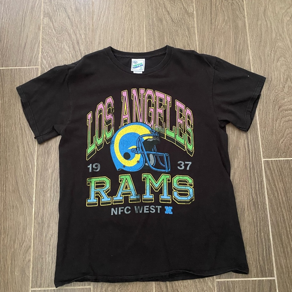 Los Angeles Rams Black T-Shirt